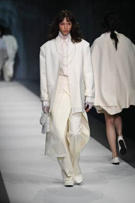 Milan, Milan Women s Fashion Week Fall Winter 2026 27 - Women s Fashion, Fall Winter 2026 27 - Anteprima fashion show - catwalk in the photo: model  Copyright: xSimonaxChiocciax xipa-agency.netx xFotosickix IPA_Agency_IPA72051276