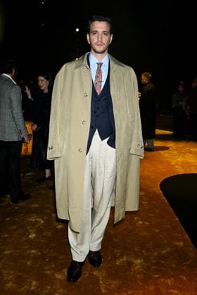 Milan, Milan Women s Fashion Week: Fall Winter 2026 27 - Boss Fashion Show - Guests. Pictured: guest  Copyright: xRiccardoxGiordanox xipa-agency.netx xRiccardoxGiordanox IPA_Agency_IPA72052698
