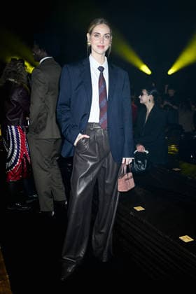 Milan, Milan Women s Fashion Week: Fall Winter 2026 27 - Boss Fashion Show - Guests. Pictured: Chiara Ferragni  Copyright: xRiccardoxGiordanox xipa-agency.netx xRiccardoxGiordanox IPA_Agency_IPA72052711