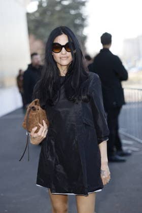 MFW - Prada Outside Gabbriette at the Prada fashion show during the Milan Menswear Fall Winter 2026 2027 Fashion Week on February 26, 2026 in Milan, Italy. Photo by Marco Piovanotto ABACAPRESS.COM Milan Italy  Copyright: xPiovanottoxMarco ABACAx