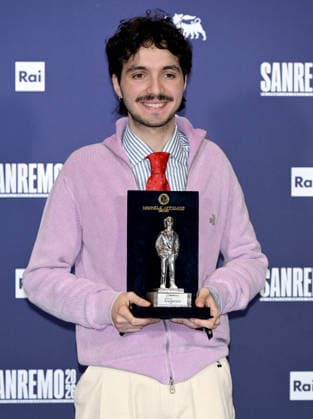 Sanremo, 76th Italian Song Festival - Nuovo Imaie Award photocall - pictured: Mazzariello  Copyright: xTerenghi PoolxSanremo02x xipa-agency.netx xPoolxSanremox02x IPA_Agency_IPA72054109