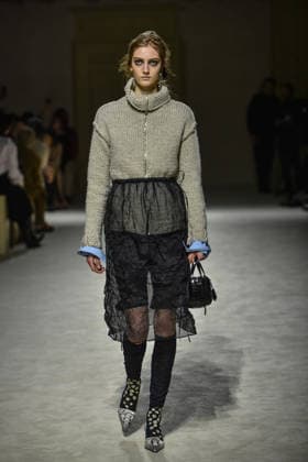 February 26, 2026, Milano, MI: Per la Milano Fashion Week Fall Winter 2026 27 sfilata di Prada, Milano 26 Febbraio 2026. ANSA MATTEO CORNER..Prada Fashion Show for Milan Fashion Week Fall Winter 2026 2027, Milan, February 26, 2026..ANSA MATTEO CORNER Milano MI  - ZUMAa110 20260226_zaf_a110_072 Copyright: xAnsax