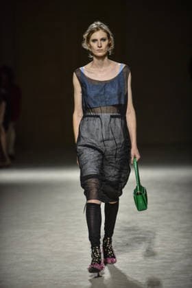 February 26, 2026, Milano, MI: Per la Milano Fashion Week Fall Winter 2026 27 sfilata di Prada, Milano 26 Febbraio 2026. ANSA MATTEO CORNER..Prada Fashion Show for Milan Fashion Week Fall Winter 2026 2027, Milan, February 26, 2026..ANSA MATTEO CORNER Milano MI  - ZUMAa110 20260226_zaf_a110_080 Copyright: xAnsax