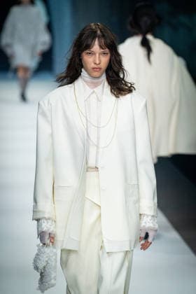 Anteprima fashion show during the Milan Fashion Week - Womenswear Fall Winter 2026 2027 in Milan, Italy, on 26 February 2026. A model walks the runway at Anteprima fashion show during the Milan Fashion Week - Womenswear Fall Winter 2026 2027 in Milan, Italy, on 26 February 2026., Credit:Stefano Costantino TTL Avalon Italy, Milan  Copyright: xStefanoxCostantinoxTTLx xAvalonx 1078458358