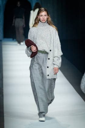 Anteprima fashion show during the Milan Fashion Week - Womenswear Fall Winter 2026 2027 in Milan, Italy, on 26 February 2026. A model walks the runway at Anteprima fashion show during the Milan Fashion Week - Womenswear Fall Winter 2026 2027 in Milan, Italy, on 26 February 2026., Credit:Stefano Costantino TTL Avalon Italy, Milan  Copyright: xStefanoxCostantinoxTTLx xAvalonx 1078458389