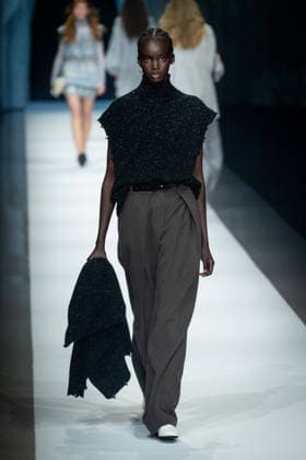 Anteprima fashion show during the Milan Fashion Week - Womenswear Fall Winter 2026 2027 in Milan, Italy, on 26 February 2026. A model walks the runway at Anteprima fashion show during the Milan Fashion Week - Womenswear Fall Winter 2026 2027 in Milan, Italy, on 26 February 2026., Credit:Stefano Costantino TTL Avalon Italy, Milan  Copyright: xStefanoxCostantinoxTTLx xAvalonx 1078458409