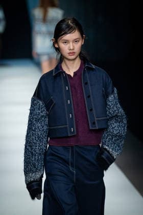 Anteprima fashion show during the Milan Fashion Week - Womenswear Fall Winter 2026 2027 in Milan, Italy, on 26 February 2026. A model walks the runway at Anteprima fashion show during the Milan Fashion Week - Womenswear Fall Winter 2026 2027 in Milan, Italy, on 26 February 2026., Credit:Stefano Costantino TTL Avalon Italy, Milan  Copyright: xStefanoxCostantinoxTTLx xAvalonx 1078458461