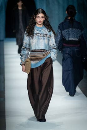 Anteprima fashion show during the Milan Fashion Week - Womenswear Fall Winter 2026 2027 in Milan, Italy, on 26 February 2026. A model walks the runway at Anteprima fashion show during the Milan Fashion Week - Womenswear Fall Winter 2026 2027 in Milan, Italy, on 26 February 2026., Credit:Stefano Costantino TTL Avalon Italy, Milan  Copyright: xStefanoxCostantinoxTTLx xAvalonx 1078458466