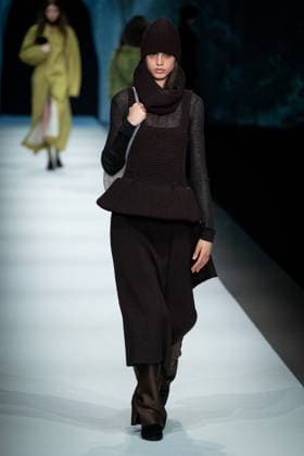 Anteprima fashion show during the Milan Fashion Week - Womenswear Fall Winter 2026 2027 in Milan, Italy, on 26 February 2026. A model walks the runway at Anteprima fashion show during the Milan Fashion Week - Womenswear Fall Winter 2026 2027 in Milan, Italy, on 26 February 2026., Credit:Stefano Costantino TTL Avalon Italy, Milan  Copyright: xStefanoxCostantinoxTTLx xAvalonx 1078458752