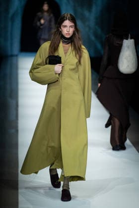 Anteprima fashion show during the Milan Fashion Week - Womenswear Fall Winter 2026 2027 in Milan, Italy, on 26 February 2026. A model walks the runway at Anteprima fashion show during the Milan Fashion Week - Womenswear Fall Winter 2026 2027 in Milan, Italy, on 26 February 2026., Credit:Stefano Costantino TTL Avalon Italy, Milan  Copyright: xStefanoxCostantinoxTTLx xAvalonx 1078458779