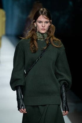 Anteprima fashion show during the Milan Fashion Week - Womenswear Fall Winter 2026 2027 in Milan, Italy, on 26 February 2026. A model walks the runway at Anteprima fashion show during the Milan Fashion Week - Womenswear Fall Winter 2026 2027 in Milan, Italy, on 26 February 2026., Credit:Stefano Costantino TTL Avalon Italy, Milan  Copyright: xStefanoxCostantinoxTTLx xAvalonx 1078458832