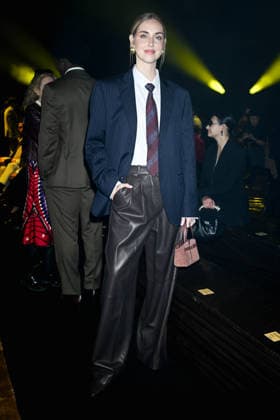 Milan, Milan Women s Fashion Week: Fall Winter 2026 27 - Boss Fashion Show - Guests. Pictured: Chiara Ferragni  Copyright: xRiccardoxGiordanox xipa-agency.netx xRiccardoxGiordanox IPA_Agency_IPA72052710
