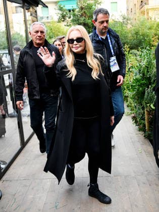 Sanremo, 76th Italian Song Festival - Day 3 - Arrivals at Villa Nobel In the picture: Patty Pravo  Copyright: xSimonexComix xipa-agency.netx xPoolxSanremox02x IPA_Agency_IPA72056894