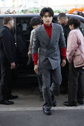 MFW - Prada Outside TransfOrmProject at the Prada fashion show during the Milan Womenswear Fall Winter 2026 2027 Fashion Week on February 26, 2026 in Milan, Italy. Photo by Marco Piovanotto ABACAPRESS.COM Milan Italy  Copyright: xPiovanottoxMarco ABACAx