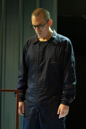 1984 by George Orwell in Madrid, Spain - 26 Feb 2026 Actor David Lazaro performs during the presentation of the play 1984 by George Orwell at the Fernan Gomez Theatre in Madrid. Madrid Spain Copyright: xAtilanoxGarciax xSOPAxImagesx photos06593
