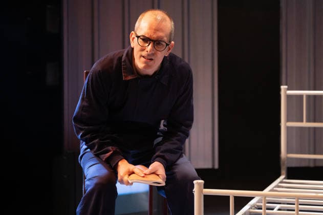 1984 by George Orwell in Madrid, Spain - 26 Feb 2026 Actor David Lazaro performs during the presentation of the play 1984 by George Orwell at the Fernan Gomez Theatre in Madrid. Madrid Spain Copyright: xAtilanoxGarciax xSOPAxImagesx photos06602