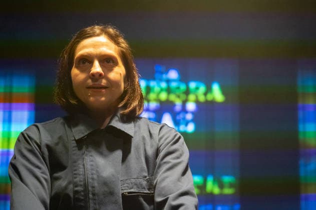 1984 by George Orwell in Madrid, Spain - 26 Feb 2026 Cristina Arranz performs during the presentation of the play 1984 by George Orwell at the Fernan Gomez Theatre in Madrid. Madrid Spain Copyright: xAtilanoxGarciax xSOPAxImagesx photos06629