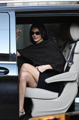 Kendall Jenner attended an Armani and L Oreal event in Milan, wearing a black sparkly dress that highlighted her elegant style for the evening Milan Fashion Week MLFW , February 26, 2026 Kendall Jenner attended an Armani and L Oreal event in Milan, wearing a black sparkly dress that highlighted her elegant style for the evening Milan Italy  Copyright: xYehielxChekrounex xBestimagexYehielxChekrounex xBestimagex