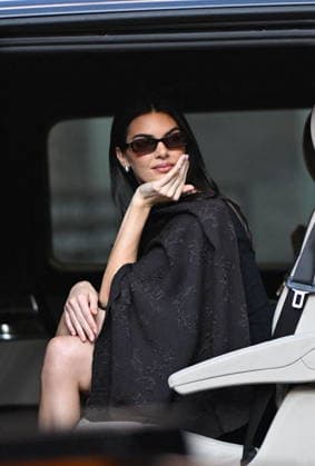 Kendall Jenner attended an Armani and L Oreal event in Milan, wearing a black sparkly dress that highlighted her elegant style for the evening Milan Fashion Week MLFW , February 26, 2026 Kendall Jenner attended an Armani and L Oreal event in Milan, wearing a black sparkly dress that highlighted her elegant style for the evening Milan Italy  Copyright: xYehielxChekrounex xBestimagexYehielxChekrounex xBestimagex