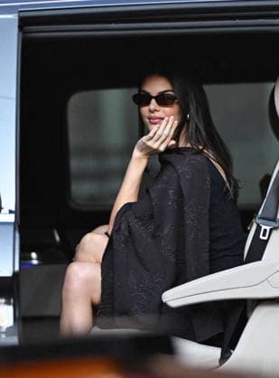 Kendall Jenner attended an Armani and L Oreal event in Milan, wearing a black sparkly dress that highlighted her elegant style for the evening Milan Fashion Week MLFW , February 26, 2026 Kendall Jenner attended an Armani and L Oreal event in Milan, wearing a black sparkly dress that highlighted her elegant style for the evening Milan Italy  Copyright: xYehielxChekrounex xBestimagexYehielxChekrounex xBestimagex