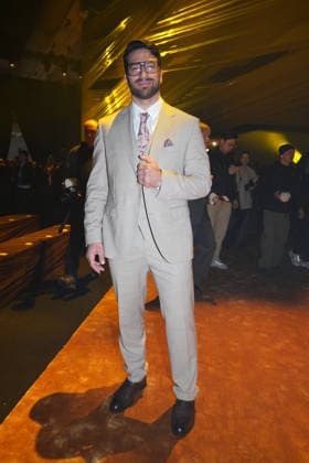 Milano Fashion Week - Women F W 26-27 Boss Men and Women Fashion Show Front Row Milan, Italy Alvise Rigo Milano Fashion Week - Women F W 26-27 Boss Men and Women Fashion Show Front Row Milan, Italy 26th February 2026 SGPItalia id 134535_001 * Not Exclusive  Copyright: xMarcoxErbax