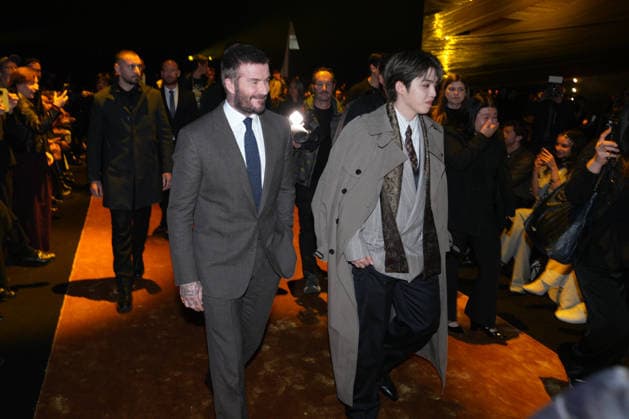 Milano Fashion Week - Women F W 26-27 Boss Men and Women Fashion Show Front Row Milan, Italy David Beckam;S.Coups Milano Fashion Week - Women F W 26-27 Boss Men and Women Fashion Show Front Row Milan, Italy 26th February 2026 SGPItalia id 134535_001 * Not Exclusive  Copyright: xMarcoxErbax