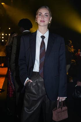 Milano Fashion Week - Women F W 26-27 Boss Men and Women Fashion Show Front Row Milan, Italy Chiara Ferragni Milano Fashion Week - Women F W 26-27 Boss Men and Women Fashion Show Front Row Milan, Italy 26th February 2026 SGPItalia id 134535_001 * Not Exclusive  Copyright: xMarcoxErbax