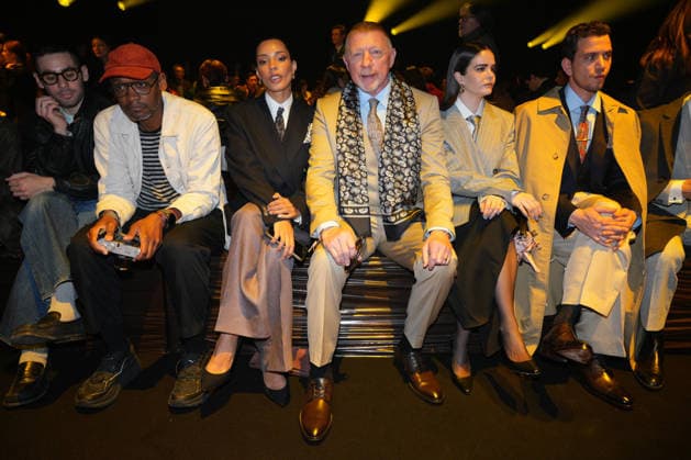 Milano Fashion Week - Women F W 26-27 Boss Men and Women Fashion Show Front Row Milan, Italy Lilian de Carvalho Monteiro;Boris Becker Milano Fashion Week - Women F W 26-27 Boss Men and Women Fashion Show Front Row Milan, Italy 26th February 2026 SGPItalia id 134535_001 * Not Exclusive  Copyright: xMarcoxErbax