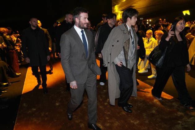Milano Fashion Week - Women F W 26-27 Boss Men and Women Fashion Show Front Row Milan, Italy David Beckam;S.Coups Milano Fashion Week - Women F W 26-27 Boss Men and Women Fashion Show Front Row Milan, Italy 26th February 2026 SGPItalia id 134535_001 * Not Exclusive  Copyright: xMarcoxErbax