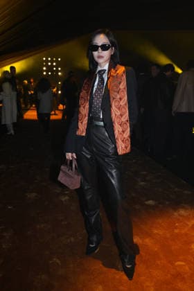 Milano Fashion Week - Women F W 26-27 Boss Men and Women Fashion Show Front Row Milan, Italy Fei Wang Milano Fashion Week - Women F W 26-27 Boss Men and Women Fashion Show Front Row Milan, Italy 26th February 2026 SGPItalia id 134535_001 * Not Exclusive  Copyright: xMarcoxErbax