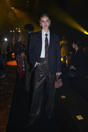 Milano Fashion Week - Women F W 26-27 Boss Men and Women Fashion Show Front Row Milan, Italy Chiara Ferragni Milano Fashion Week - Women F W 26-27 Boss Men and Women Fashion Show Front Row Milan, Italy 26th February 2026 SGPItalia id 134535_001 * Not Exclusive  Copyright: xMarcoxErbax