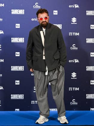 Sanremo, 76th Italian Song Festival. Dargen D Amico Photocall.  Copyright: xManuelexMangiarottix xipa-agency.netx xPoolxSanremox02x IPA_Agency_IPA72058569