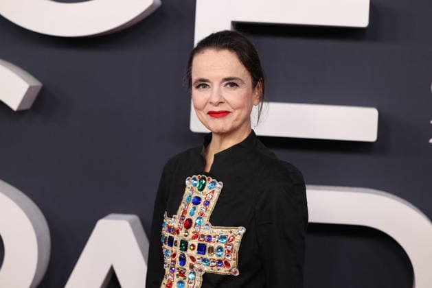 51st Cesar Ceremony - Arrivals Amelie Nothomb arrives at the 51st Cesar Film Awards held at l Olympia on February 26, 2026, in Paris, France. Photo by Jerome Domine ABACAPRESS.COM  Copyright: xDominexJerome ABACAx