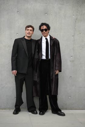 Milan, Milan Women s Fashion Week: Fall Winter 2026 27 - Women s Fashion, Fall Winter 2026 27 - Emporio Armani fashion show - arrivals in the photo: Blanco Tananai  Copyright: x xipa-agency.netx xRiccardoxGIordanox IPA_Agency_IPA72059765