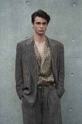Milan, Milan Women s Fashion Week: Fall Winter 2026 27 - Women s Fashion, Fall Winter 2026 27 - Emporio Armani fashion show - arrivals in the photo: Nils Kuesel  Copyright: x xipa-agency.netx xRiccardoxGIordanox IPA_Agency_IPA72059849