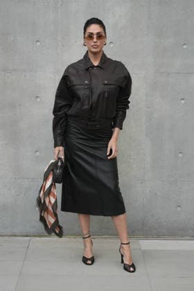 Milan, Milan Women s Fashion Week: Fall Winter 2026 27 - Women s Fashion, Fall Winter 2026 27 - Emporio Armani fashion show - arrivals in the photo: Cecilia Rodríguez  Copyright: x xipa-agency.netx xRiccardoxGIordanox IPA_Agency_IPA72059785