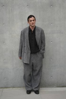 Milan, Milan Women s Fashion Week: Fall Winter 2026 27 - Women s Fashion, Fall Winter 2026 27 - Emporio Armani fashion show - arrivals in the photo: Tommaso Donadoni  Copyright: x xipa-agency.netx xRiccardoxGIordanox IPA_Agency_IPA72059817