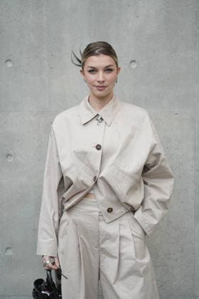 Milan, Milan Women s Fashion Week: Fall Winter 2026 27 - Women s Fashion, Fall Winter 2026 27 - Emporio Armani fashion show - arrivals in the photo: Valentina Turchetto aka Mew  Copyright: x xipa-agency.netx xRiccardoxGIordanox IPA_Agency_IPA72059799