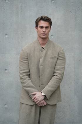 Milan, Milan Women s Fashion Week: Fall Winter 2026 27 - Women s Fashion, Fall Winter 2026 27 - Emporio Armani fashion show - arrivals in the photo: Nicholas Galitzine  Copyright: x xipa-agency.netx xRiccardoxGIordanox IPA_Agency_IPA72059831