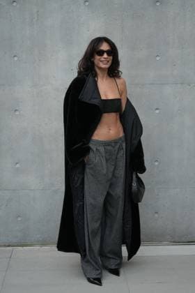 Milan, Milan Women s Fashion Week: Fall Winter 2026 27 - Women s Fashion, Fall Winter 2026 27 - Emporio Armani fashion show - arrivals in the photo: Elodie  Copyright: x xipa-agency.netx xRiccardoxGIordanox IPA_Agency_IPA72059862