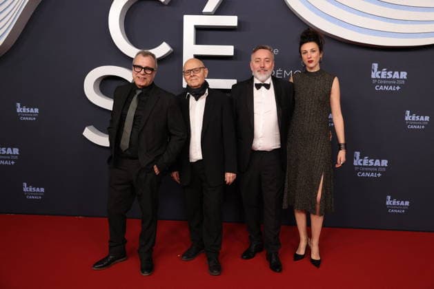 51st Cesar Ceremony - Arrivals Rodolphe Chabrier and Benoit De Longlée arrive at the 51st Cesar Film Awards held at l Olympia on February 26, 2026, in Paris, France. Photo by Jerome Domine ABACAPRESS.COM Paris France  Copyright: xDominexJerome ABACAx