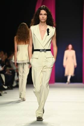 Milan, Milan Women s Fashion Week: Fall Winter 2026 27 - Women s Fashion, Fall Winter 2026 27 - Genny fashion show - catwalk in the photo: Model  Copyright: xRiccardoxGiordanox xipa-agency.netx xRiccardoxGIordanox IPA_Agency_IPA72060565
