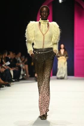 Milan, Milan Women s Fashion Week: Fall Winter 2026 27 - Women s Fashion, Fall Winter 2026 27 - Genny fashion show - catwalk in the photo: Model  Copyright: xRiccardoxGiordanox xipa-agency.netx xRiccardoxGIordanox IPA_Agency_IPA72060575