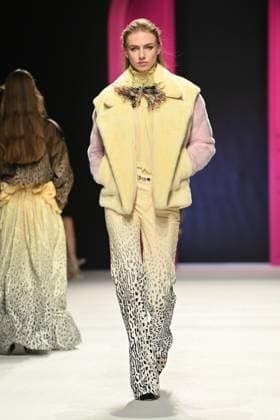 Milan, Milan Women s Fashion Week: Fall Winter 2026 27 - Women s Fashion, Fall Winter 2026 27 - Genny fashion show - catwalk in the photo: Model  Copyright: xRiccardoxGiordanox xipa-agency.netx xRiccardoxGIordanox IPA_Agency_IPA72060577