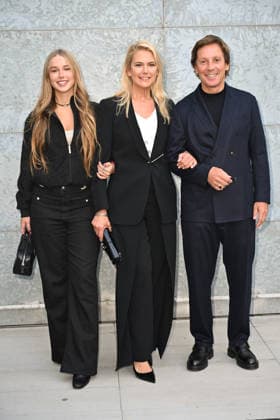 Milan, Milan Women s Fashion Week Fall Winter 2026 27 - Women s Fashion, Fall Winter 2026 27 - Emporio Armani fashion show - arrivals in the photo: Valeria Mazza, Alejandro Gravier  Copyright: xSimonaxChiocciax xipa-agency.netx xFotosickix IPA_Agency_IPA72061415