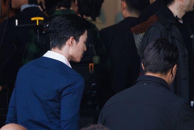 News - Prada - Celebrity Arrivals - Milan Fashion Week - Womenswear Fall Winter 2026 2027 Naravit Lertratkosum aka Pond is seen arriving at the Prada fashion show during the Milan Menswear Fall Winter 2026 2027 Fashion Week on February 26, 2026 in Milan, Italy. Photo: Cinzia Camela. Milan Fondazione Prada Italy Copyright: xCinziaxCamelax xLiveMediax LPN_2317229