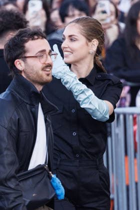News - Prada - Celebrity Arrivals - Milan Fashion Week - Womenswear Fall Winter 2026 2027 Chiara Ferragni is seen arriving at the Prada fashion show during the Milan Menswear Fall Winter 2026 2027 Fashion Week on February 26, 2026 in Milan, Italy. Photo: Cinzia Camela. Milan Fondazione Prada Italy Copyright: xCinziaxCamelax xLiveMediax LPN_2317280