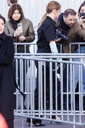 News - Prada - Celebrity Arrivals - Milan Fashion Week - Womenswear Fall Winter 2026 2027 Chiara Ferragni is seen arriving at the Prada fashion show during the Milan Menswear Fall Winter 2026 2027 Fashion Week on February 26, 2026 in Milan, Italy. Photo: Cinzia Camela. Milan Fondazione Prada Italy Copyright: xCinziaxCamelax xLiveMediax LPN_2317283