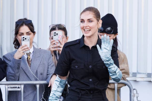 News - Prada - Celebrity Arrivals - Milan Fashion Week - Womenswear Fall Winter 2026 2027 Chiara Ferragni is seen arriving at the Prada fashion show during the Milan Menswear Fall Winter 2026 2027 Fashion Week on February 26, 2026 in Milan, Italy. Photo: Cinzia Camela. Milan Fondazione Prada Italy Copyright: xCinziaxCamelax xLiveMediax LPN_2317288