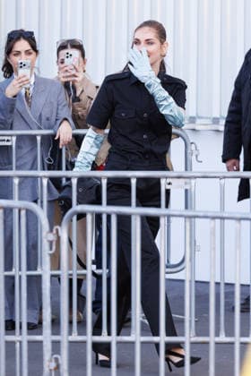 News - Prada - Celebrity Arrivals - Milan Fashion Week - Womenswear Fall Winter 2026 2027 Chiara Ferragni is seen arriving at the Prada fashion show during the Milan Menswear Fall Winter 2026 2027 Fashion Week on February 26, 2026 in Milan, Italy. Photo: Cinzia Camela. Milan Fondazione Prada Italy Copyright: xCinziaxCamelax xLiveMediax LPN_2317289